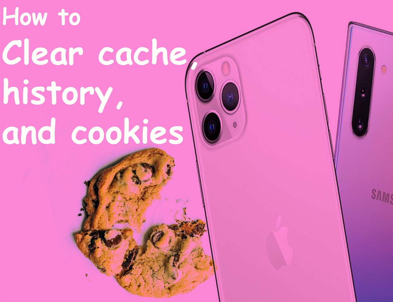 clear cache and cookies android phone