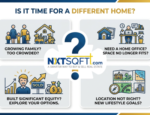 IS IT TIME FOR A DIFFERENT HOME?